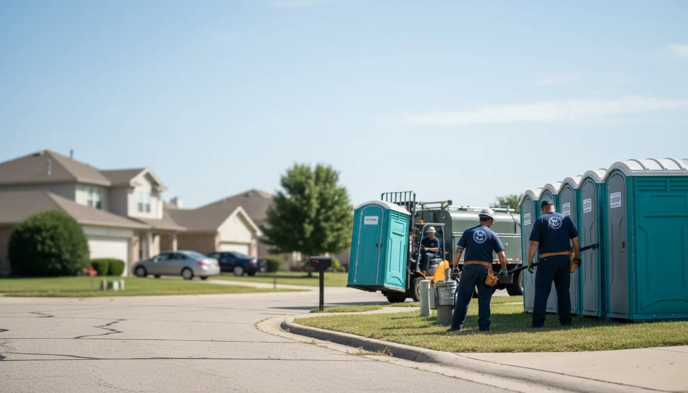 Porta Potty Rental in Vivian, LA near me